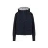 Brunello Cucinelli Padded Hooded Knit Down Jacket