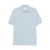 Brunello Cucinelli Polo Shirt With Soft Collar In Blue
