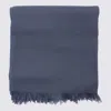 Brunello Cucinelli Silk Cashmere Scarf Scarves And Foulards Light Blue