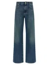Brunello Cucinelli Blue Stonewashed Denim Jeans In Blue