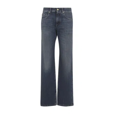 Brunello Cucinelli Blue Straight Leg Jeans