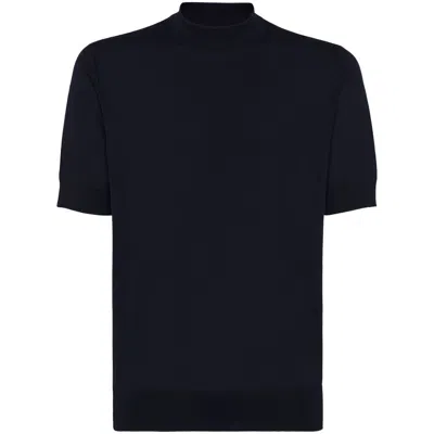 Brunello Cucinelli Blue T-shirts & Vests - T-shirts Men