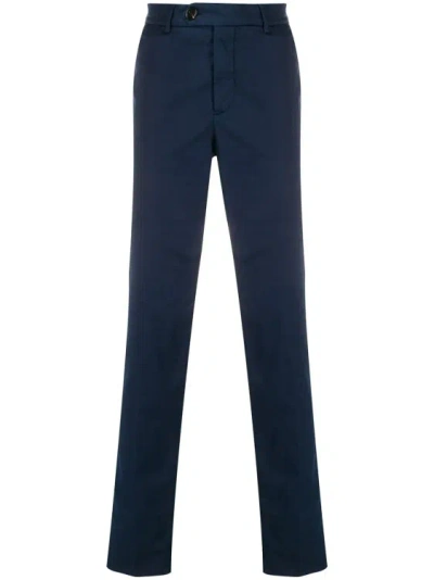 Brunello Cucinelli Blue Tailored Chino Trousers