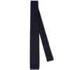 Brunello Cucinelli Knit Necktie In Black