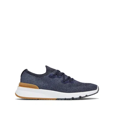 Brunello Cucinelli Blue Trainers - Low-tops Men