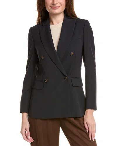 Brunello Cucinelli Double-breasted Tailored Blazer In Black