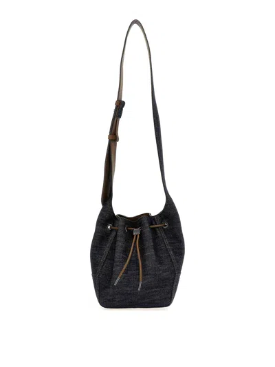 BRUNELLO CUCINELLI BOLSO CLUTCH - AZUL