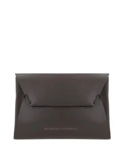 Brunello Cucinelli Bolso Clutch - Marrón In Brown