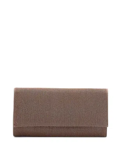 BRUNELLO CUCINELLI BOLSO CLUTCH - MARRÓN