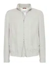 Brunello Cucinelli Water Resistant Linen Blend Jacket For Men