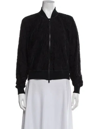 Pre-owned Brunello Cucinelli Bomber Jacket In Black