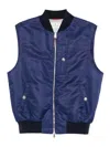Brunello Cucinelli Men Bomber Jacket In Blue