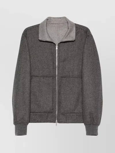 BRUNELLO CUCINELLI BOMBER JACKET IN CASHMERE