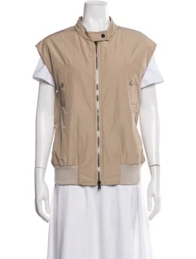 Pre-owned Brunello Cucinelli Bomber Jacket In Neutrals