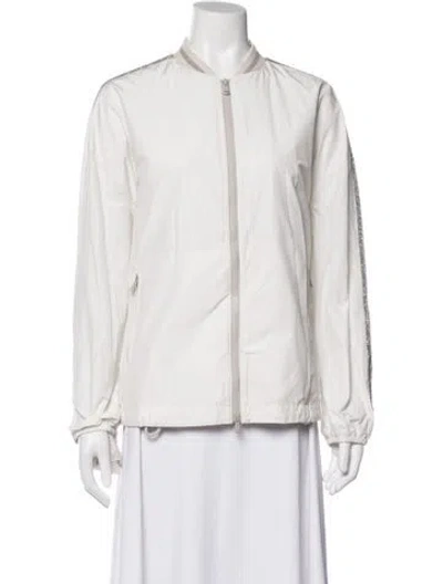 Pre-owned Brunello Cucinelli Bomber Jacket In Neutrals