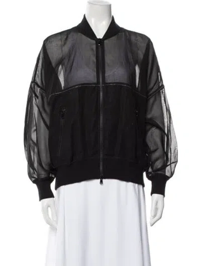Pre-owned Brunello Cucinelli Bomber Jacket W/ Tags In Black