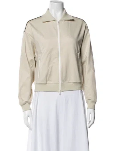 Pre-owned Brunello Cucinelli Bomber Jacket W/ Tags In Neutrals