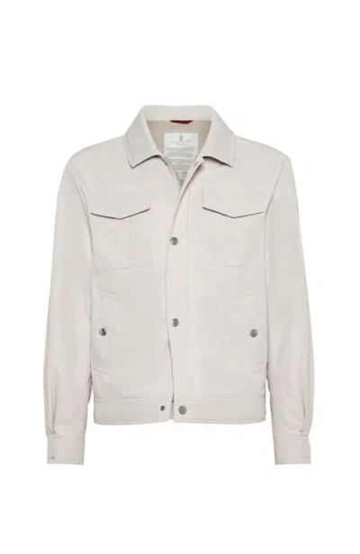 BRUNELLO CUCINELLI BRUNELLO CUCINELLI BOMBER JACKET WITH PADDING