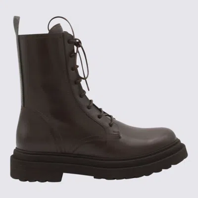 Brunello Cucinelli Boots In Brown