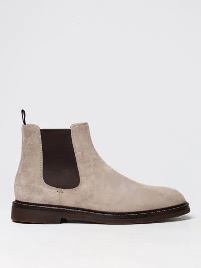Brunello Cucinelli Boots  Men Color Sand In Sand