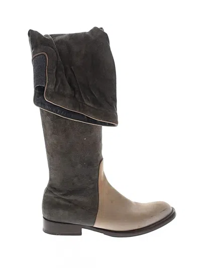 Pre-owned Brunello Cucinelli Boots In Gray
