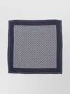 Brunello Cucinelli Bordered Geometric Pattern Scarf