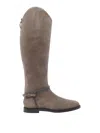 Brunello Cucinelli Suede Boots In Neutral