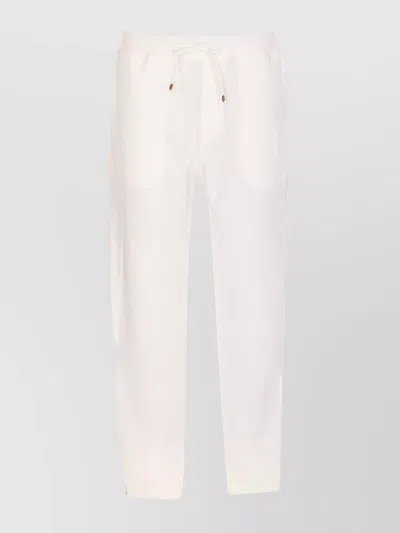 Brunello Cucinelli Bottom Cuffs Track Pants With Drawstring Waist