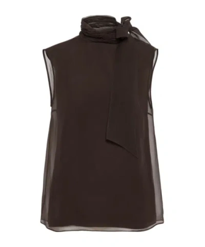 BRUNELLO CUCINELLI BOW SHIRT