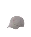 Brunello Cucinelli Baseball Cap With Logo In Gray
