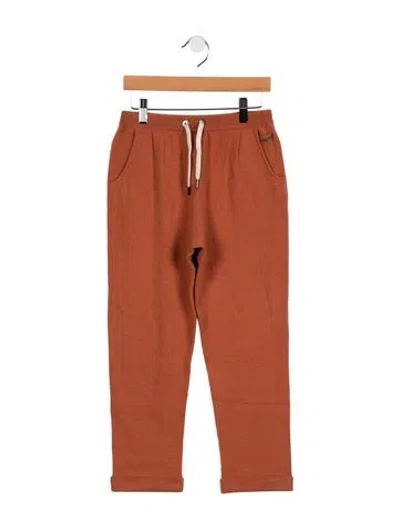 Pre-owned Brunello Cucinelli Kids' Boys' Pants W/ Tags In Brown