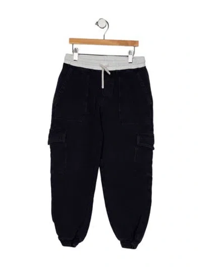 Pre-owned Brunello Cucinelli Kids' Boys' Sweatpants In Blue