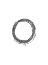 Brunello Cucinelli Hematite And Sterling Silver Bracelet In Rodio Nero