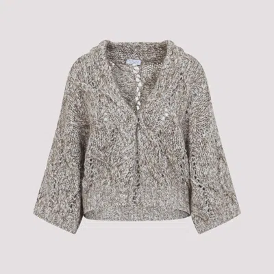 BRUNELLO CUCINELLI BRAID CARDIGAN
