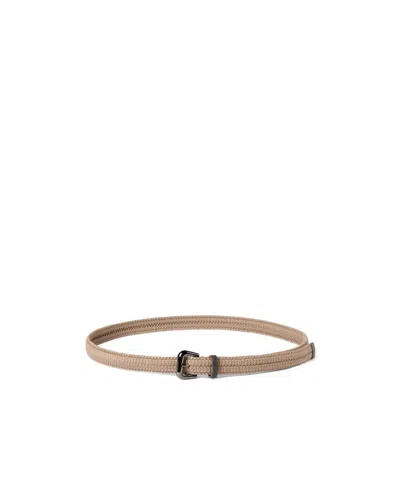 BRUNELLO CUCINELLI BRAIDED BELT