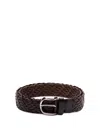Brunello Cucinelli Men Belt In Brown