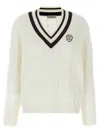 Brunello Cucinelli Braided Cotton Sweater Sweaters And Cardigans White In Neutral
