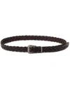 Brunello Cucinelli Braided Belt In 褐色