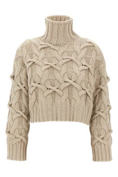 BRUNELLO CUCINELLI BRAIDED SWEATER
