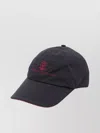 Brunello Cucinelli Branded Curved Brim Baseball Cap