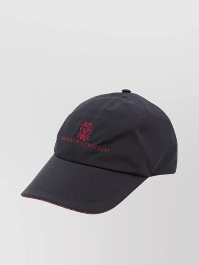 Brunello Cucinelli Branded Curved Brim Baseball Cap