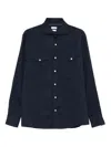 Brunello Cucinelli Breast-pocket Shirt In Black