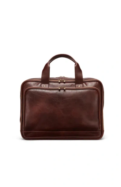 Brunello Cucinelli Briefcase In Burgundy