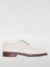 Brunello Cucinelli Laced Shoes In Beige