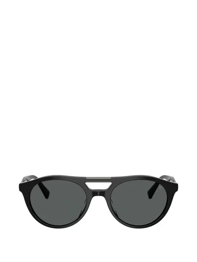 Brunello Cucinelli Browline Sunglasses In Black
