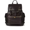 Brunello Cucinelli Leather Backpack Adjustable Straps In Brown