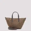 Brunello Cucinelli Brown Bc Duo Mini Tote In Brown