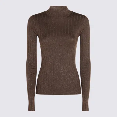 Brunello Cucinelli Brown Cashmere Knitwear