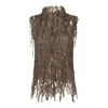 Brunello Cucinelli Brown Cotton Knitwear In Nutshell