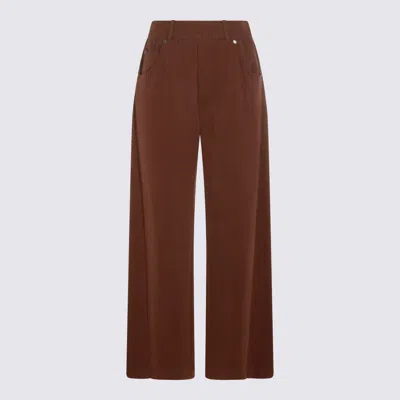 Brunello Cucinelli Brown Cotton Pant